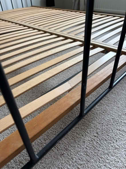 Photo of free King size iron bed frame (Kilmersdon) #3