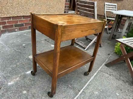 Photo of free Wooden Trolley 1930s vintage (Cupar KY15) #1