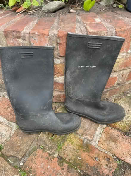 Photo of free Dunlop wellies size 8 (Chorlton M21) #1