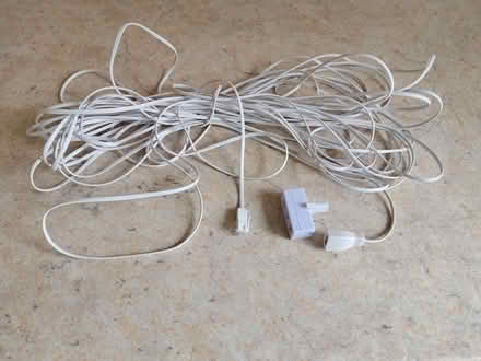 Photo of free Phone cables and connectors (Radbrook Green SY3) #1