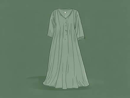 Photo of Red long 1960s style Kaftan type dress (Reading West RG1) #1