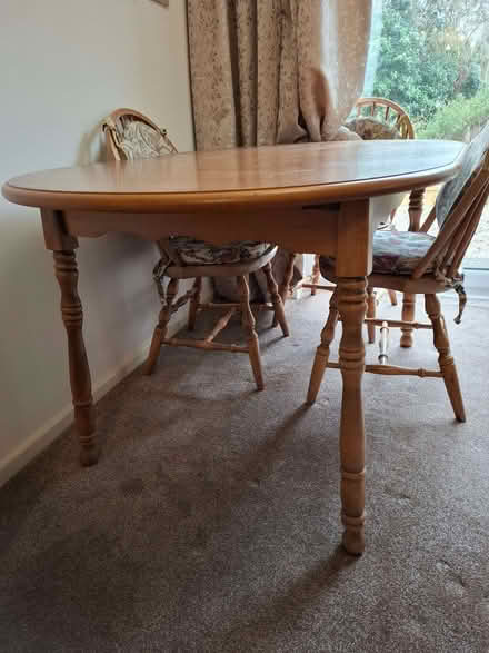 Photo of free Dining table and chairs (Lye Valley OX3) #3