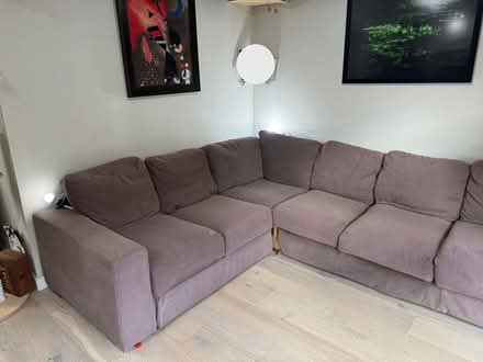 Photo of free Large corner sofa (Cambridge station area) #2