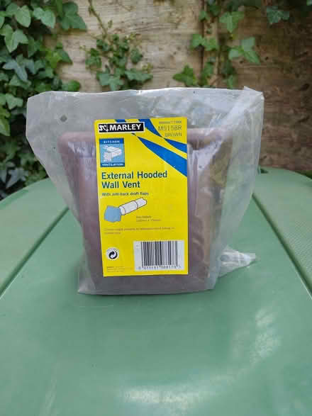 Photo of free External Hooded Wall Vent, brown (Radbrook Green SY3) #1