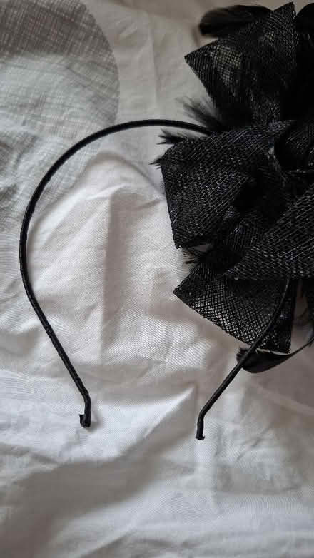Photo of free Black Feather & Mesh Fascinator Headband (Broomridge FK7) #3