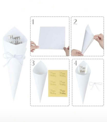 Photo of free Confetti tray & 30 cones (SE4) #4