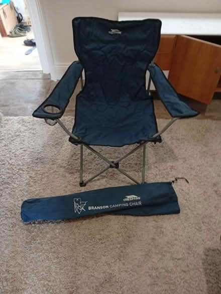 Photo of free Trespass folding camping chair (Buxworth SK23) #1