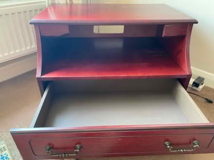 Photo of free Mahogany TV stand (Maidstone ME158) #2