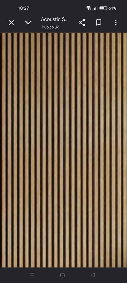 Photo of Acoustic wall panel (Bromsgrove B61) #1