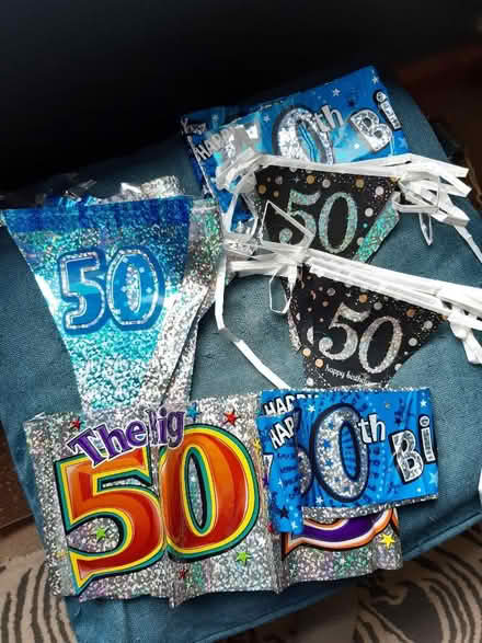 Photo of free 50th Birthday decorations (Leeds LS28) #1