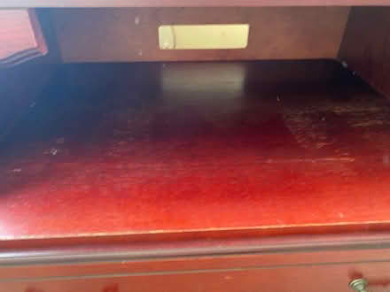Photo of free Mahogany TV stand (Maidstone ME158) #3