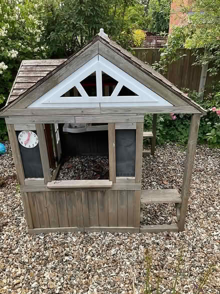 Photo of free Kids wooden playhouse (Eastham CH62) #2