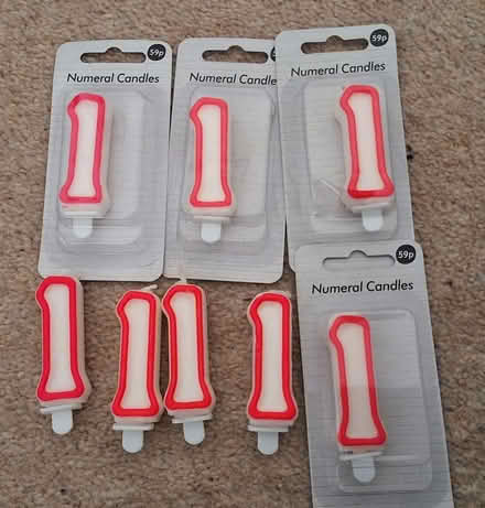 Photo of free '1' birthday candles (South Acton) #1