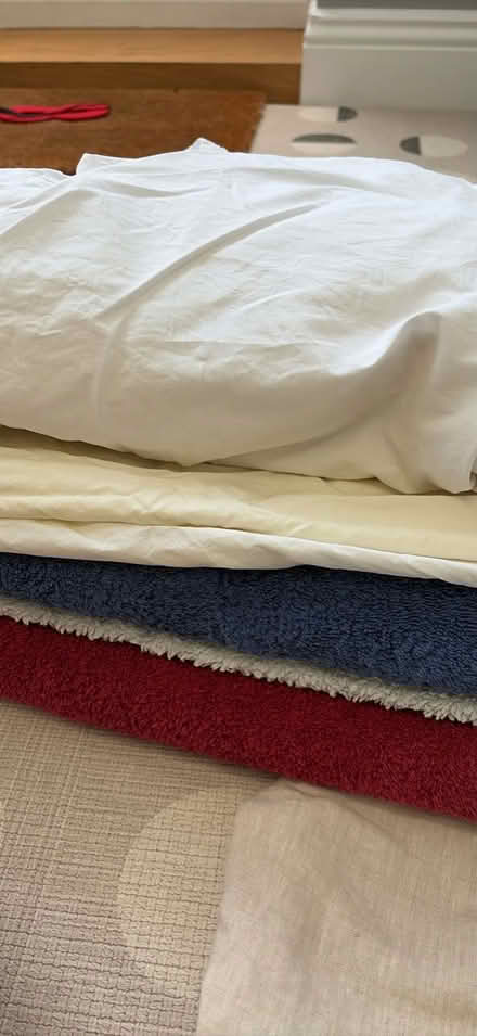 Photo of free Mix of linens and towels (London, SE4) #1