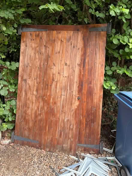 Photo of free Wooden garage doors (Camberley) #1