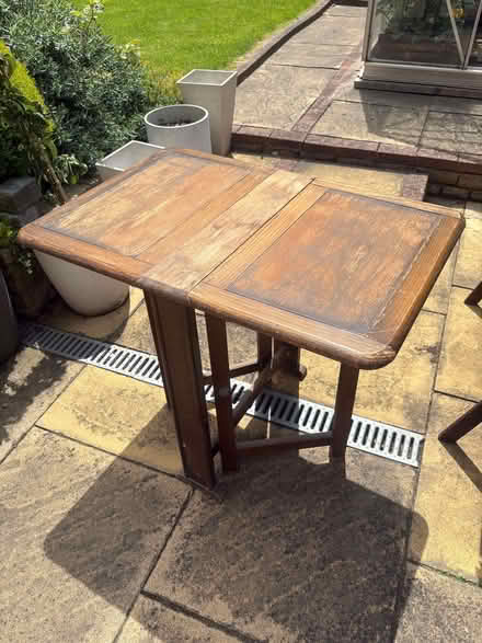 Photo of free Small Drop- Leaf table (Hixon ST18) #2