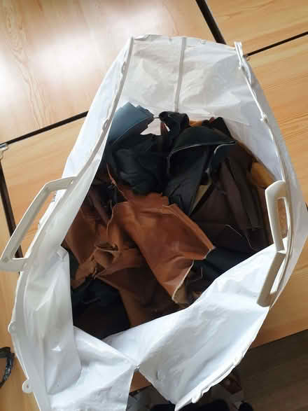 Photo of free Leather and suede scraps (Upper Bucklebury RG7) #1