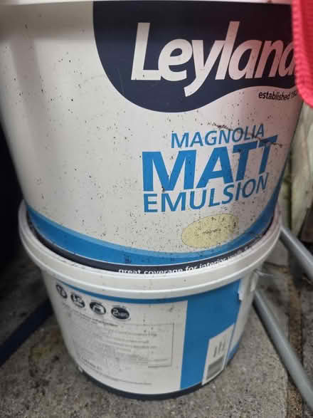 Photo of free Approx 15L magnolia paint (TN25) #1