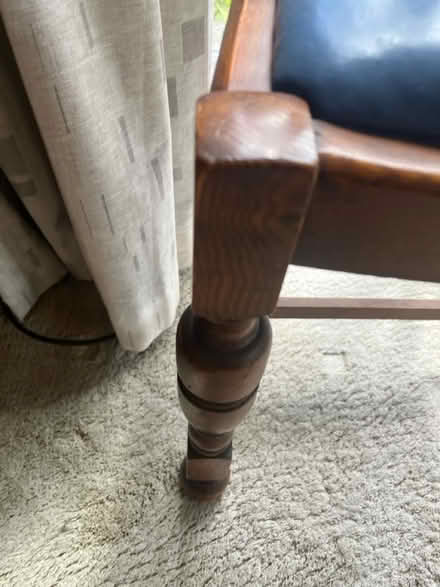 Photo of free 30s dinning chairs x 4 (Foxton CB22) #3