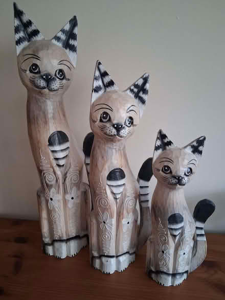 Photo of free Wooden cats (Gleneagles area, Wboro NN8) #1