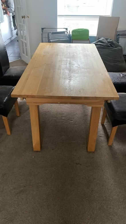 Photo of free dining table plus 6 chairs (BB4) #2