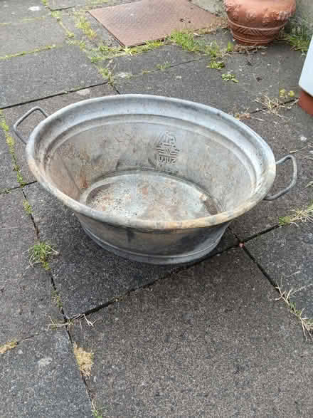 Photo of free Galvanised bath (Rathmines/Ranelagh) #2