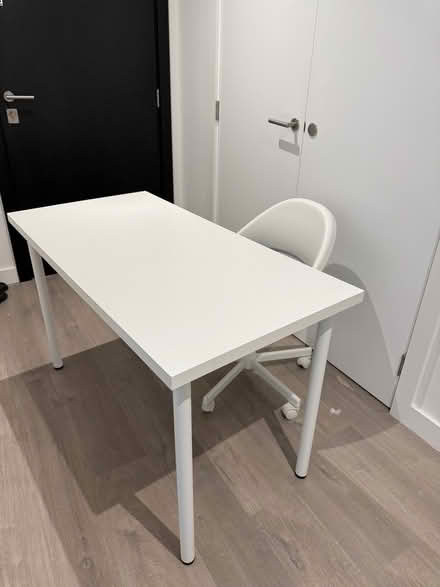 Photo of free IKEA Chair and Desk (Woodberry Down Estate N4) #1