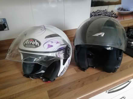 Photo of free 2 motorcycle helmets (Chorley PR7) #1