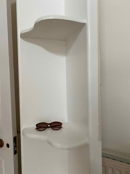 Photo of free Corner shelving unit - painted white (Seven Dials BN3) #4