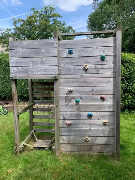 Photo of free Wooden climbing frame (Crosspool S10) #2
