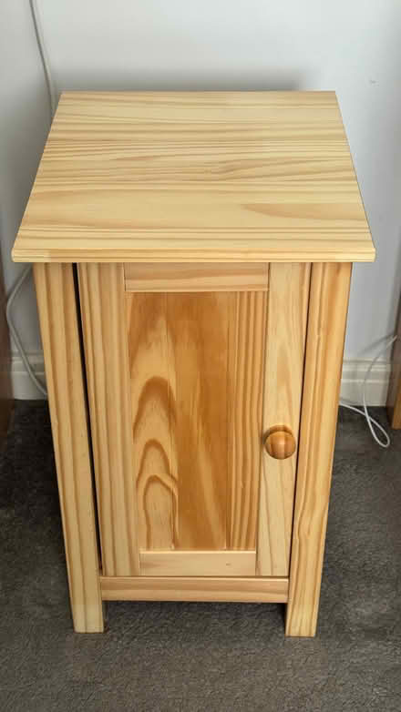 Photo of free Slim Bedside Table (Brook Green W6) #1