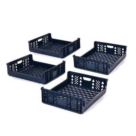 Photo of Large Flat / Stackable Plastic Crates (Lazonby CA10) #1