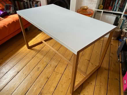 Photo of free Sturdy powder coated steel table (East Oxford) #2