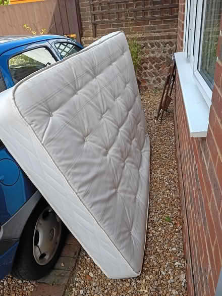 Photo of free 4' 6" myers firm double mattress (Portslade by Sea BN3) #3