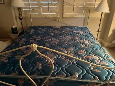 Photo of free Vintage style king size bed frame (Novato (Rowe Ranch area)) #2