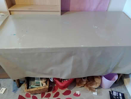 Photo of free Large sturdy trestle table (Stone Cross BN23) #2
