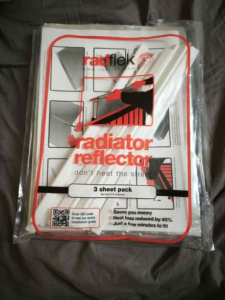 Photo of free Radiator reflector used (Edgware HA8 (nr mollison way)) #1