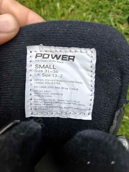Photo of free Child roller skates (Cheadle heath SK3) #3
