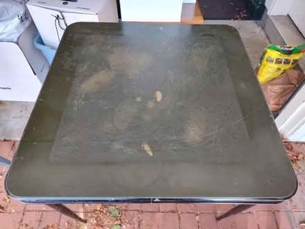 Photo of free Vintage Simmons folding card table (Saugus) #1