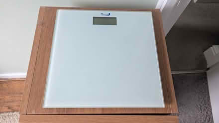 Photo of free Bathroom scale (glass, untested) (Heeley S2) #1