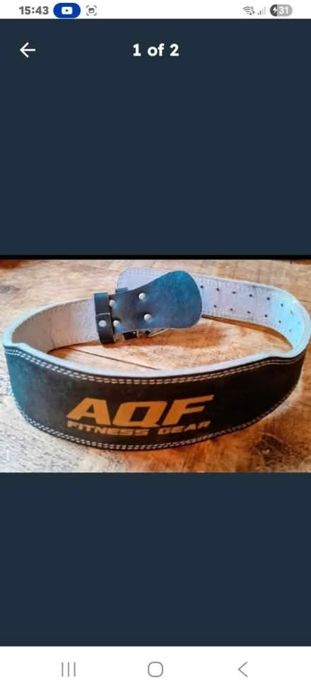 Photo of free Weightlifting Belt (Earley RG6) #1