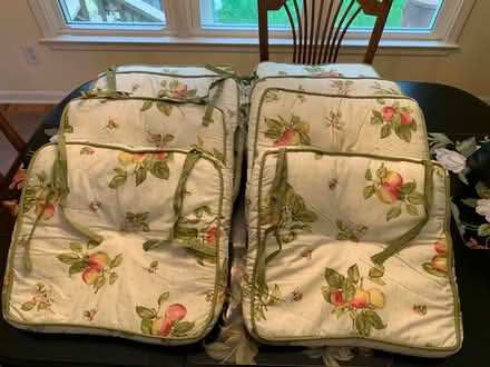 Photo of free (8) Kitchen Chair Cushions (2 miles east of GA400, exit 12) #1