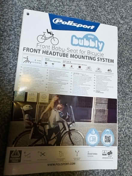 Photo of free Front Baby seat for Bicycle (GL20) #2