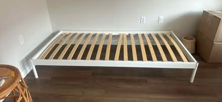 Photo of free Ikea twin bed frame (East Cambridge) #1