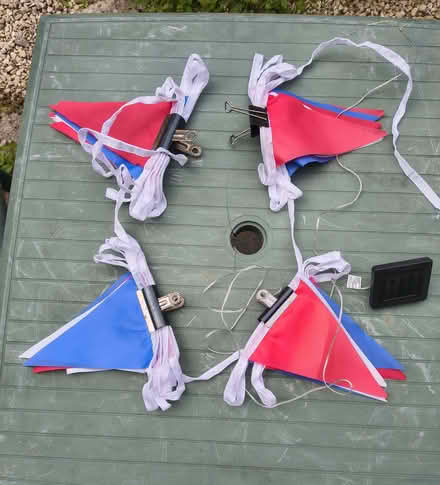 Photo of free Plastic bunting (Stonehouse GL10) #1