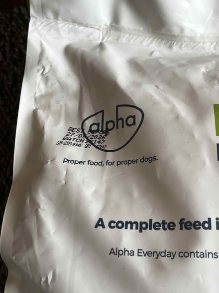 Photo of free Dry dog food (IP2 Ipswich) #3
