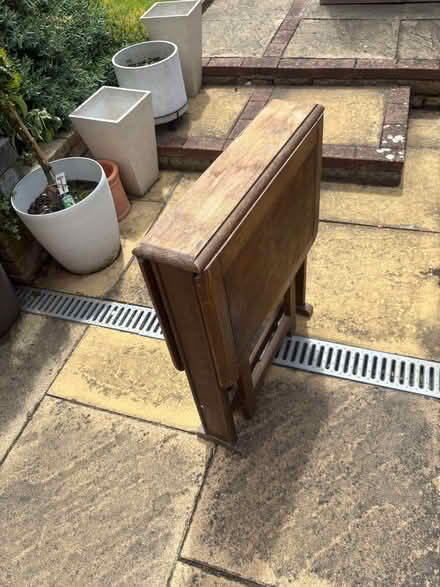 Photo of free Small Drop- Leaf table (Hixon ST18) #1