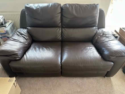 Photo of free Genuine Leather 2 Seater Sofa (Bocking) #1