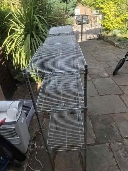 Photo of free Garage metal shelves (Se9 4ae) #3