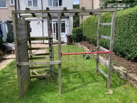 Photo of free Wooden climbing frame (Crosspool S10) #3